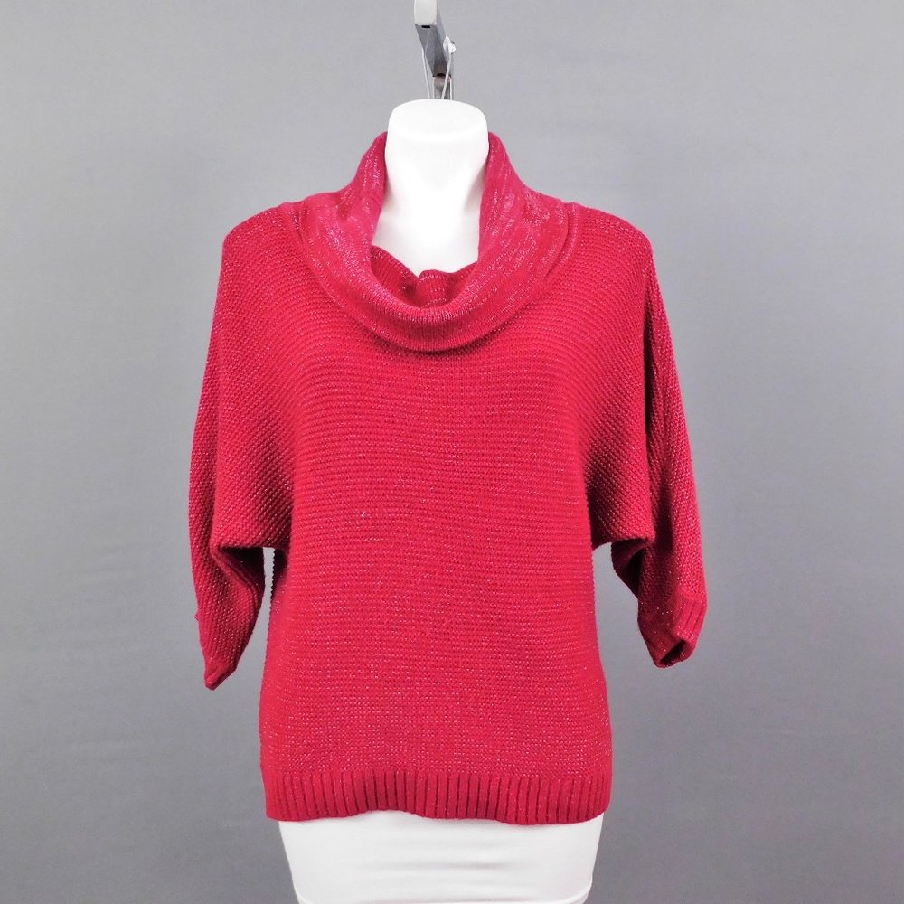 New York & Company Women Sweater Red M